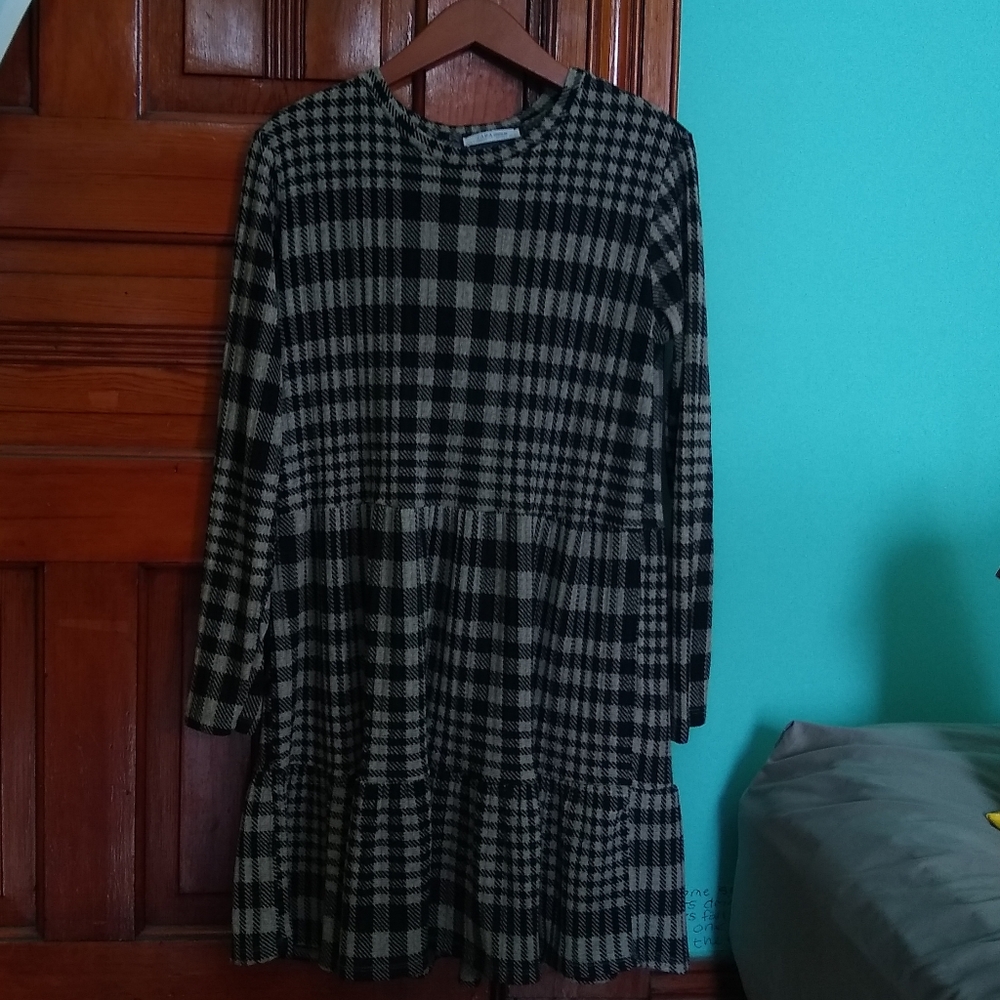 Plaid Zara dress